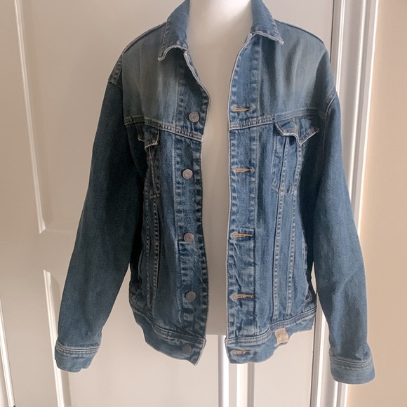 Abercrombie & Fitch Trucker Denim jacket XL - Picture 1 of 14